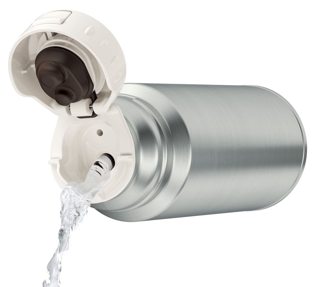 Thermos FFM - 350 SBK - Black Stainless Steel Slim Bottle 350ml