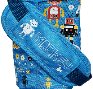 Thermos FHL - 402F Replacement Parts Blue Red Straw Bottle With Handy Pouch