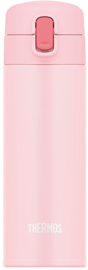Thermos Fjm - 350 Lp Light Pink Vacuum Insulated Straw Bottle 350ml Cold Storage