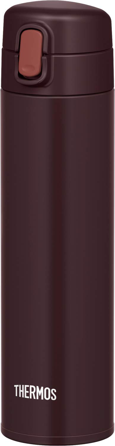 Thermos FJM - 450 BW Vacuum Insulated 450ml Brown Cold Storage Straw Bottle