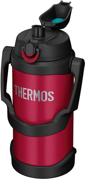 Thermos Fjq - 2000 R 2L Red Vacuum Insulated Sports Jug