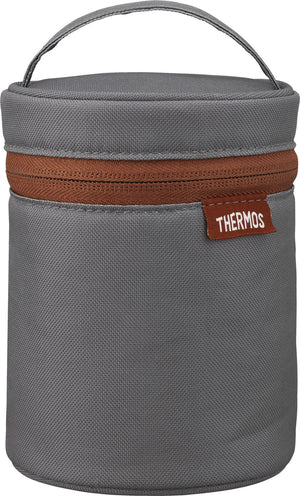 Thermos Gray Lunch Bag with Soup Jar Pouch for JBQ JBK JBI JBU JBJ - REB - 004 GY