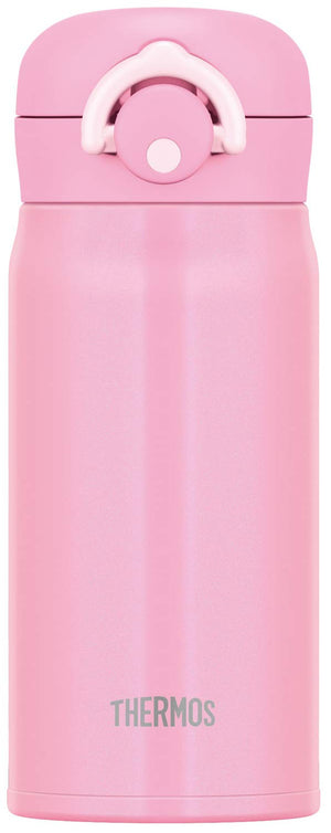 Thermos Japan 350Ml Pink Vacuum Insulated Water Bottle Mug Jnr - 351 P