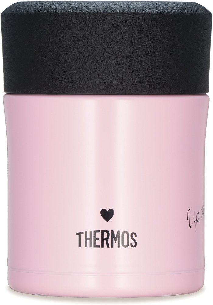 Thermos Japan Vacuum Insulated Soup Jar 300Ml Sweet Pink Jbj - 303G