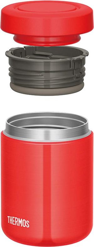 Thermos Japan Vacuum Insulated Soup Jar 500Ml Red Jbr - 500R
