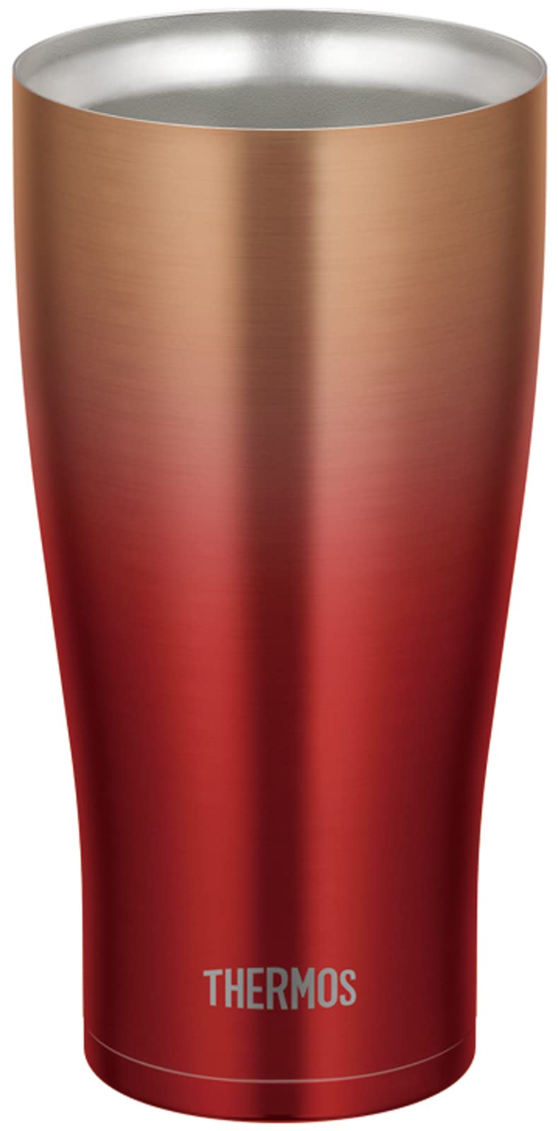 Thermos Japan Vacuum Insulated Tumbler 600Ml Red Gold Jde - 601Ltd Rgd
