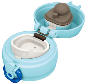 Thermos Japan Vacuum Insulated Water Bottle 400Ml Blue Stitch Jnl - 403 Bst