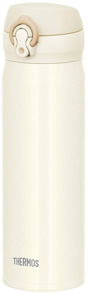 Thermos Japan Vacuum Insulated Water Bottle 500Ml Cream White Jnl - 504 Crw