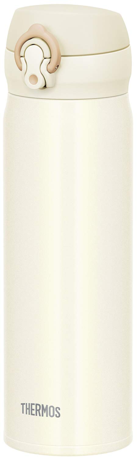 Thermos Japan Vacuum Insulated Water Bottle 500Ml Cream White Jnl - 504 Crw