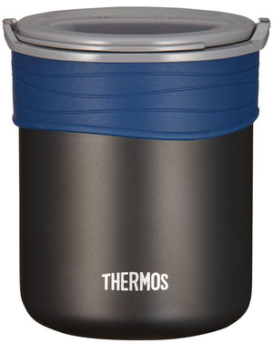 Thermos Jbp - 360 0.8L Insulated Rice Container Black Japan
