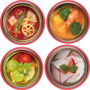 Thermos Jbq - 300 Pch Vacuum Insulated Soup Jar 300Ml Japan Peach