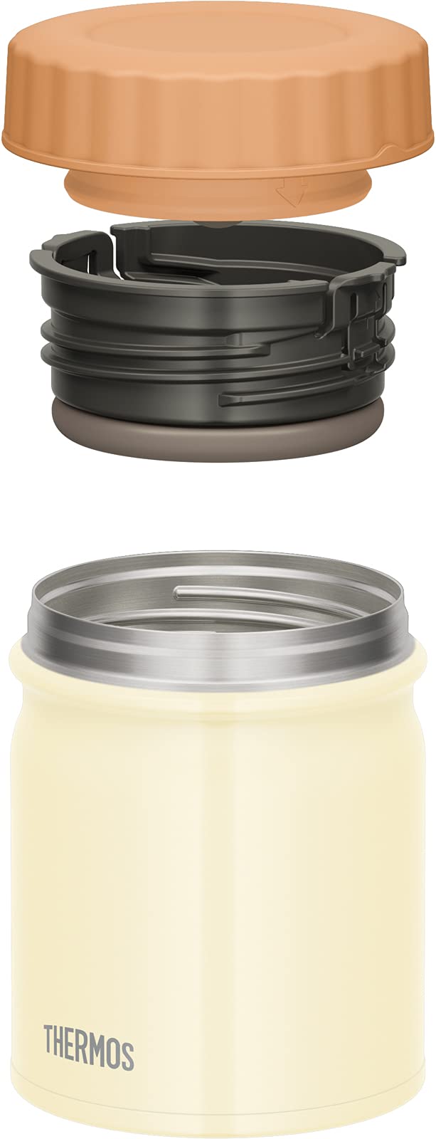 Thermos Jbt - 301 Crw Vacuum Insulated Soup Jar 300Ml Japan Cream White