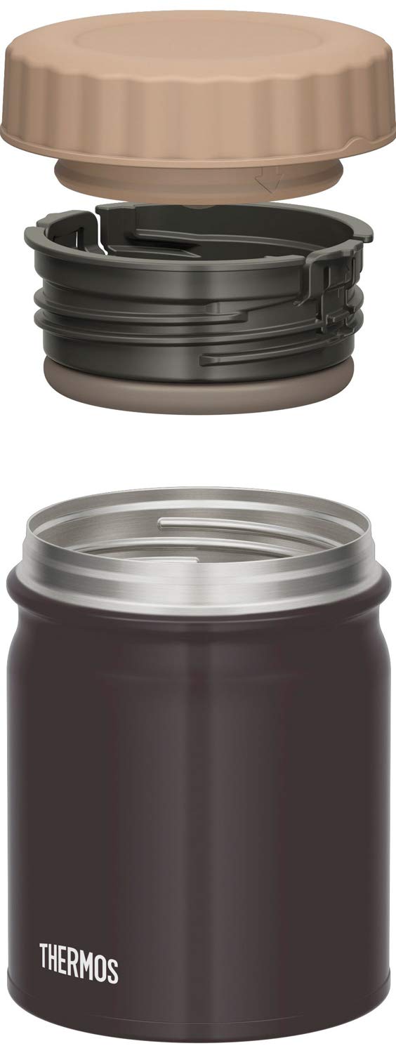 Thermos JBT - 400 BK 鈥 400ml Black Vacuum Insulated Soup Jar