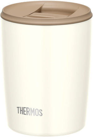 Thermos JDP - 300 WH White Vacuum Insulated Tumbler with Lid 300ml Capacity