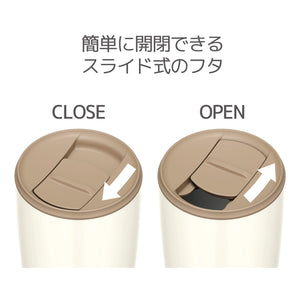 Thermos JDP - 300 WH White Vacuum Insulated Tumbler with Lid 300ml Capacity