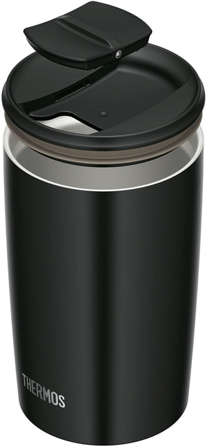 Thermos Jdp - 400 Bk 400Ml Vacuum Insulated Black Tumbler with Lid