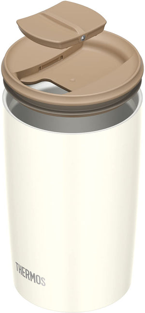 Thermos JDP - 400 WH 400ml Vacuum Insulated White Tumbler with Lid