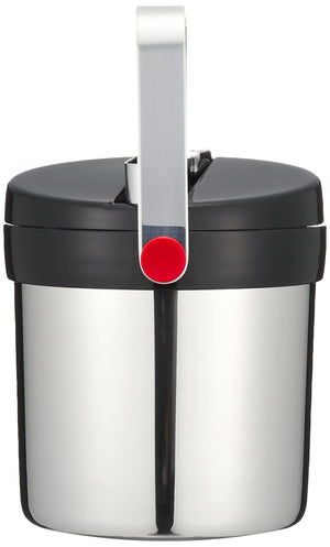 Thermos Jin - 1300 SBK Stainless Steel Vacuum Insulated Black Ice Bucket