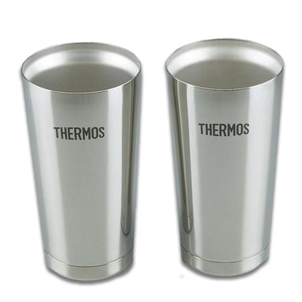 Thermos Jmo - Gp2 Vacuum Insulated 400ml Tumbler Set of 2 Silver