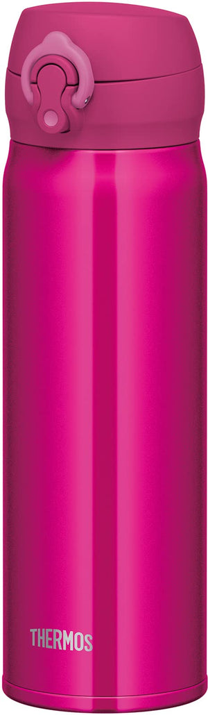 Thermos JNL - 505 Vacuum Insulated 500ml Portable Water Bottle Rose Red