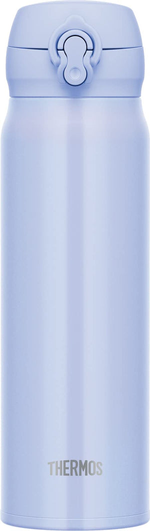 Thermos JNL - 606 PBL Stainless Steel Vacuum Insulated Water Bottle 600ml Easy Clean Pearl Blue
