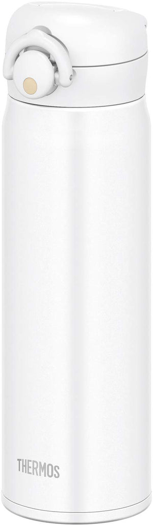 Thermos Jnr - 501 500Ml Vacuum Insulated Water Bottle Mug Matte White Japan