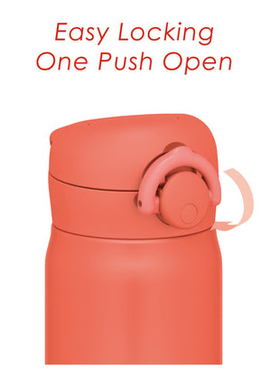 Thermos JNR - 503 500ml Vacuum Insulated Water Bottle in Coral Orange
