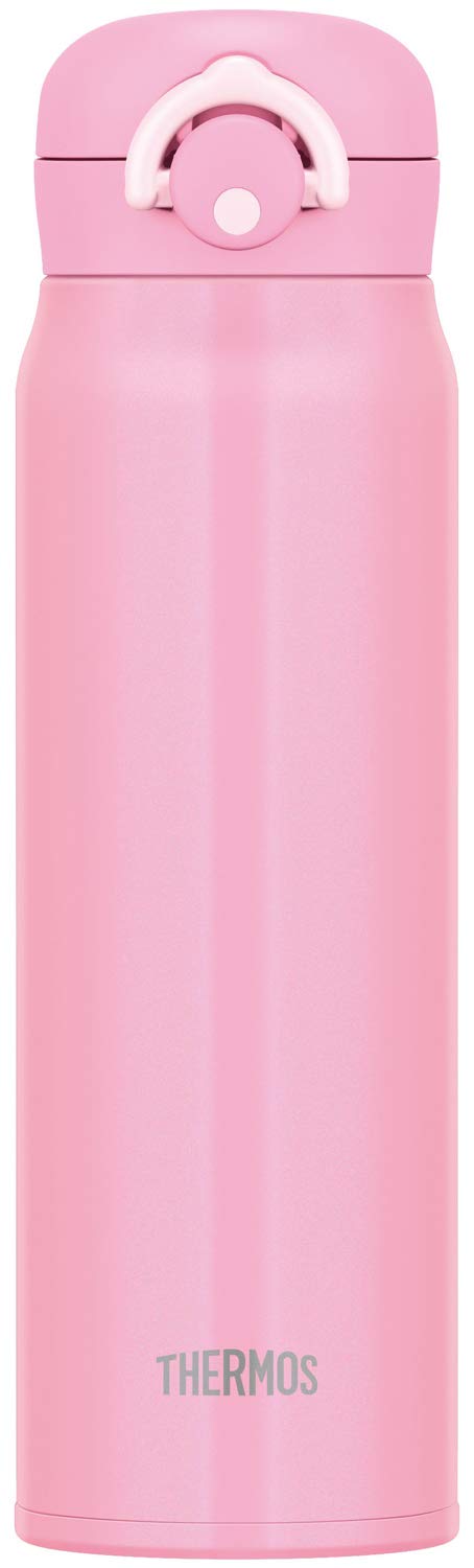 Thermos Jnr - 601 P Pink Vacuum Insulated 600ml Portable Water Bottle Mug