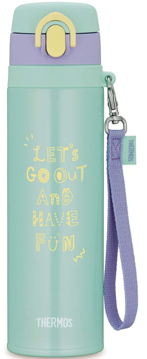 Thermos JNT - 551 550ml Vacuum Insulated Portable Mug in Mint Purple