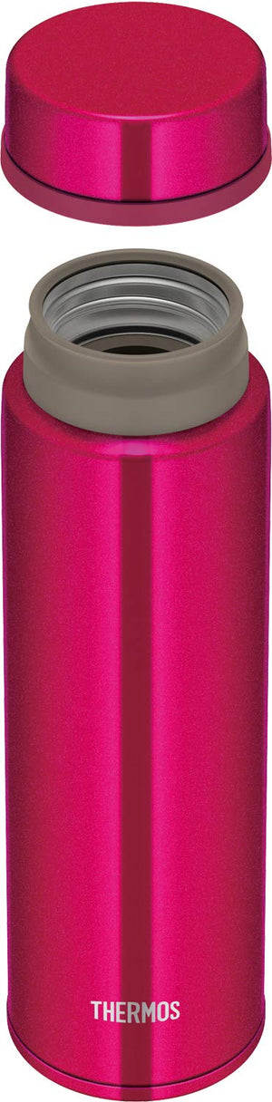 Thermos Jnw - 480 Sbr Vacuum Insulated Water Bottle 480Ml Japan Strawberry Red
