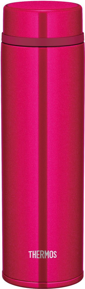 Thermos Jnw - 480 Sbr Vacuum Insulated Water Bottle 480Ml Japan Strawberry Red