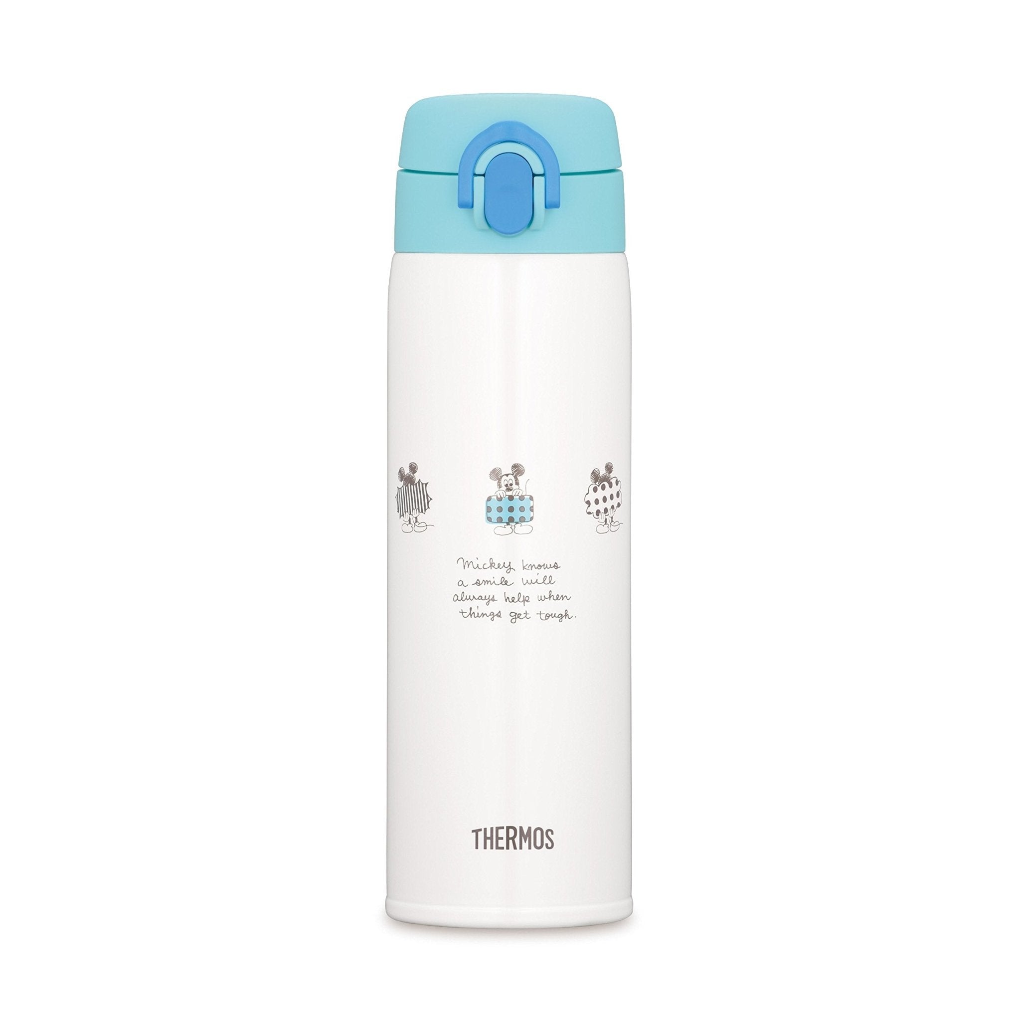 Thermos Jnx - 500Ds Light Blue Stainless Steel Bottle for Formula Preparation