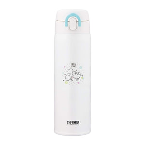 Thermos Jnx - 501Ds Disney Mickey Stainless Steel 500ml Milk Preparation Bottle - Blue White