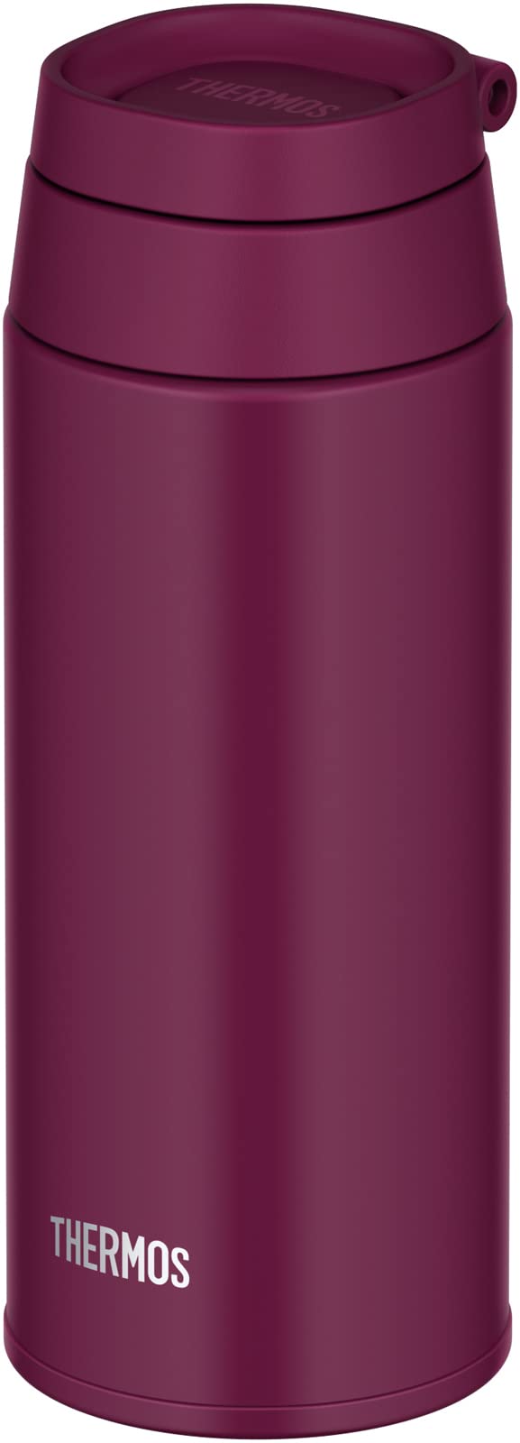 Thermos Joo - 500 Pl Vacuum Insulated Portable 500ml Water Bottle with Carry Loop - Purple