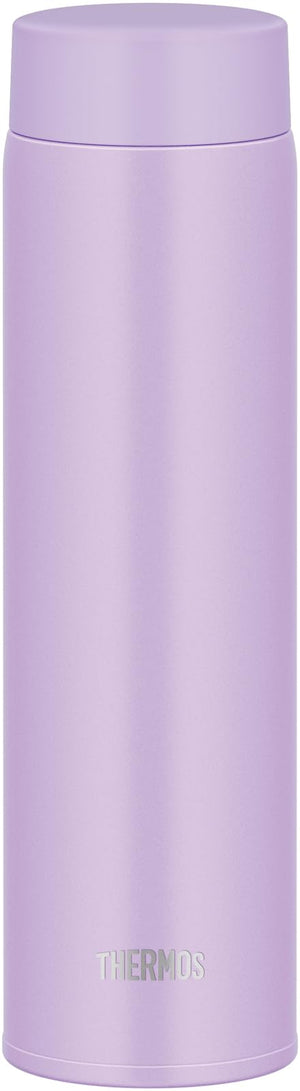 Thermos JOQ - 600 LV Vacuum Insulated 600ml Water Bottle Lavender Lightweight Stainless Steel Dishwasher Safe