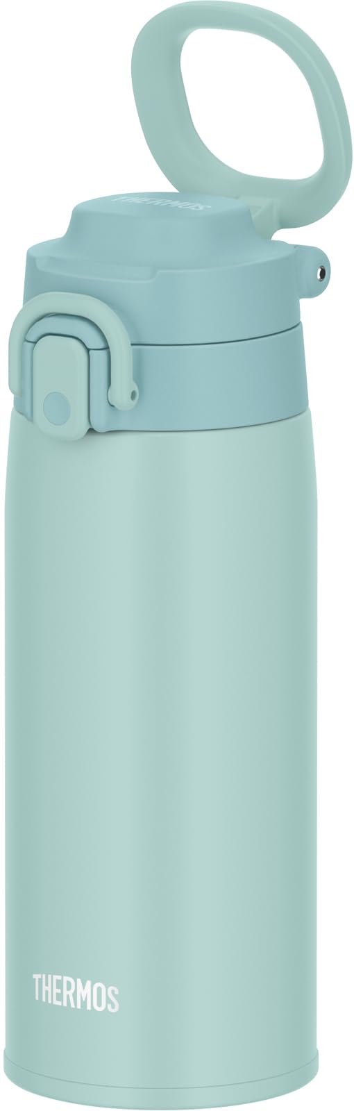 Thermos JOS - 550 MBL 550ml Vacuum Insulated Portable Mint Blue Mug with Carry Loop