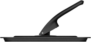 Thermos Kli - 001 Bk 13/15Cm Compatible Black Folding Stand Type Egg Fried Pan Lid