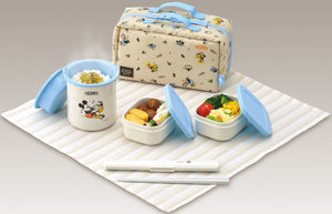 Thermos Light Blue Mickey Insulated Lunch Box Capacity 0.6 Cups Dbq - 251Ds Lb