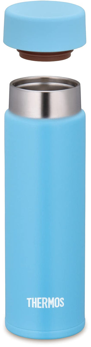Thermos Light Blue Vacuum Insulated Water Bottle Small Capacity 150ml Pocket Mug