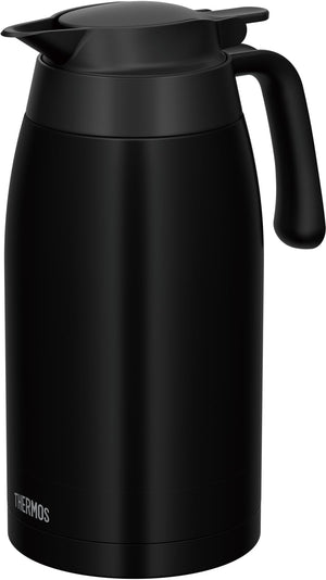 Thermos Matte Black 2L Stainless Steel Thermal Pot Tabletop Insulation Structure - Ttb - 2001 Mtbk