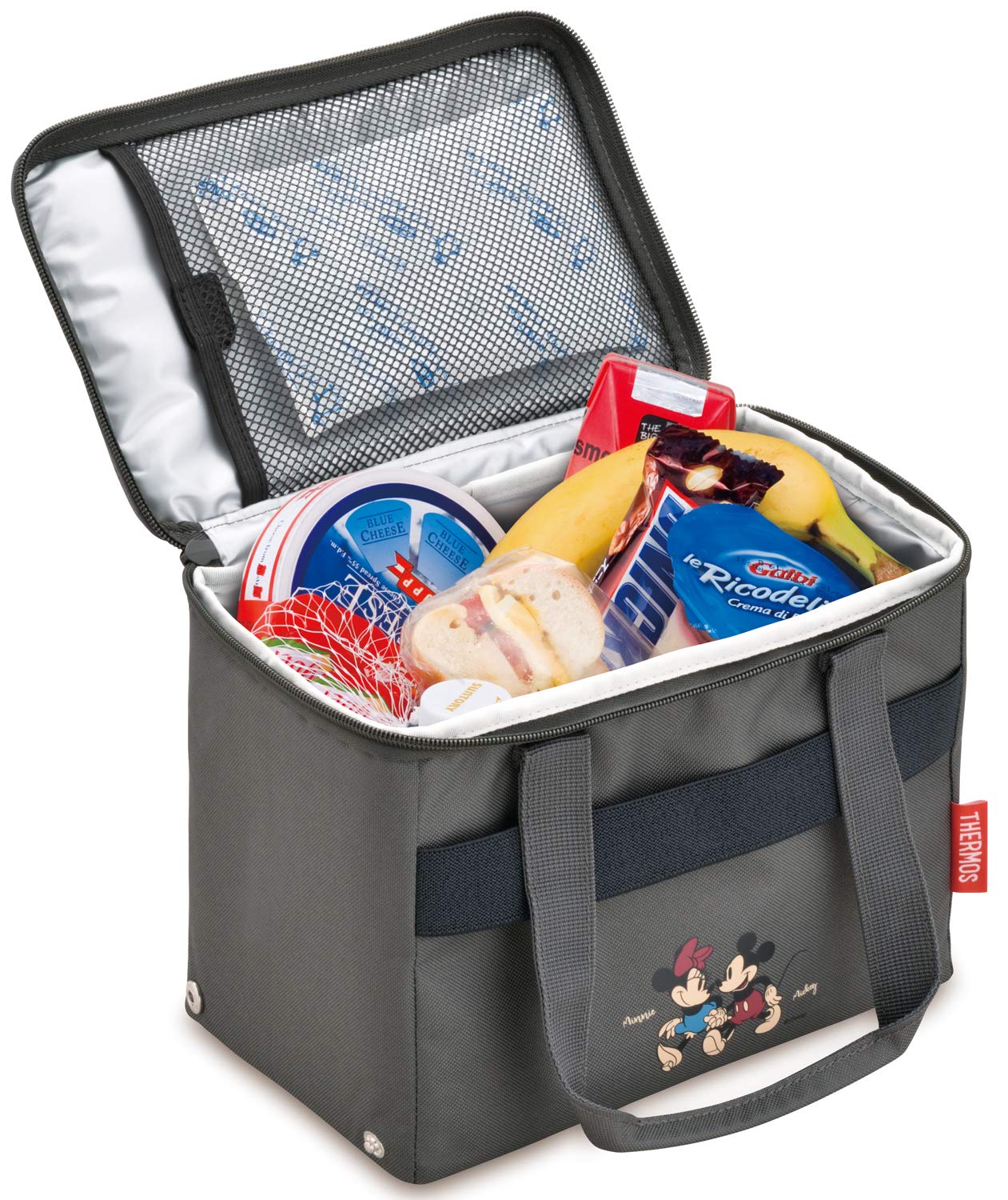 Thermos Mickey and Minnie Soft Cooler 5L Gray Rez - 005Ds - Compact and Durable