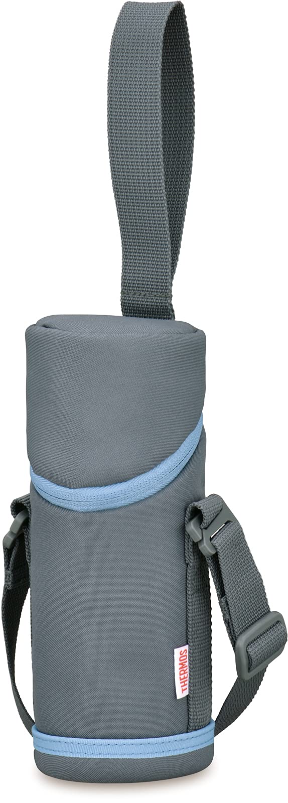 Thermos My Bottle Pouch with Strap Gray Blue Suitable for 350 - 400ml