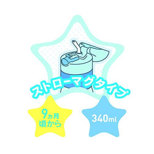 Thermos NPA - 340 Baby Straw Mug in Pink Durable and Leak - Proof