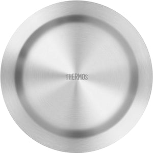 Thermos Outdoor Series 21Cm Stainless Steel Plate Model Rot - 003 S