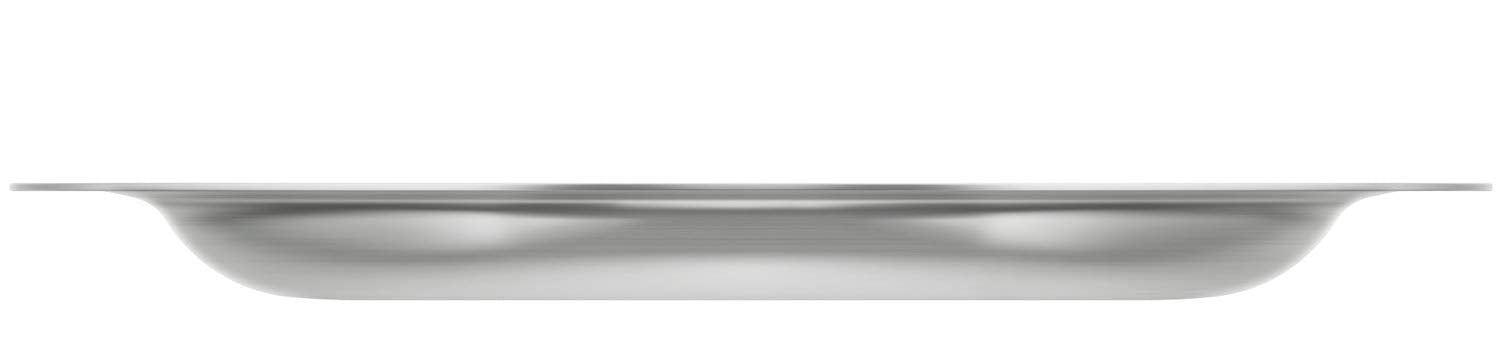 Thermos Outdoor Series 21Cm Stainless Steel Plate Model Rot - 003 S