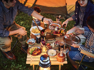 Thermos Outdoor Series 24cm Stainless Steel Plate Model Rot - 004 S