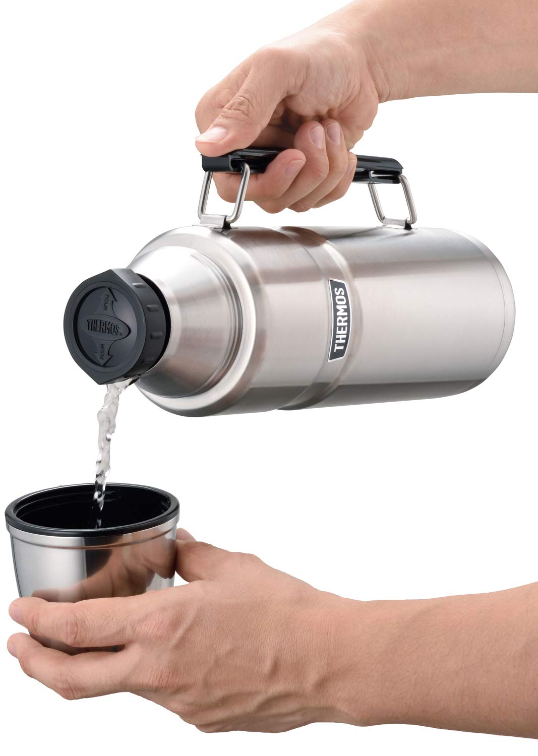 Thermos Outdoors 1.2L Stainless Steel Bottle Series - Rob - 001 S