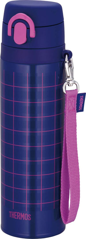 Thermos Portable Insulated Mug 550ml - Navy Pink - Model JNT - 551 NV - P