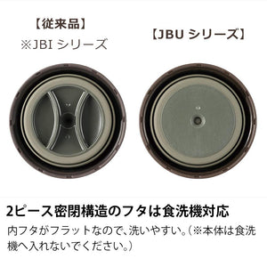 Thermos Red 300Ml Vacuum Insulated Lunch Jar Japan Jbu - 300R