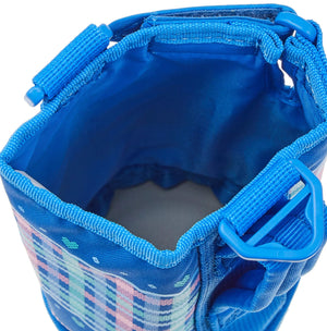 Thermos Replacement Parts 2 - Way Bottle Fho - 800Wf with Handy Pouch in Check Blue